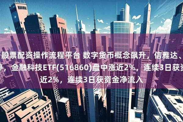 股票配资操作流程平台 数字货币概念飙升，信雅达、京北方涨停，金融科技ETF(516860)盘中涨近2%，连续3日获资金净流入