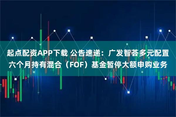 起点配资APP下载 公告速递：广发智荟多元配置六个月持有混合（FOF）基金暂停大额申购业务